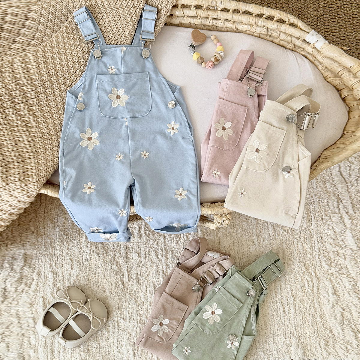 Baby Clothing For Sale - Summer Hot Baby Suspender Pants Sleeveless