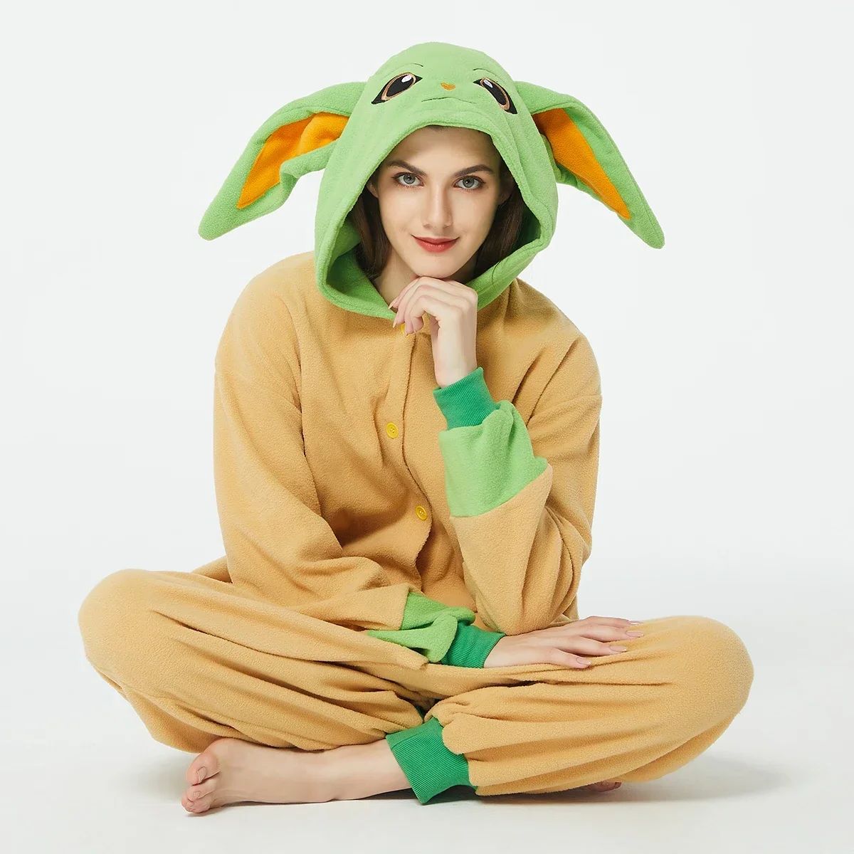 Baby Yoda Clothing - The Mandalorian Cosplay Costume Yoda Baby