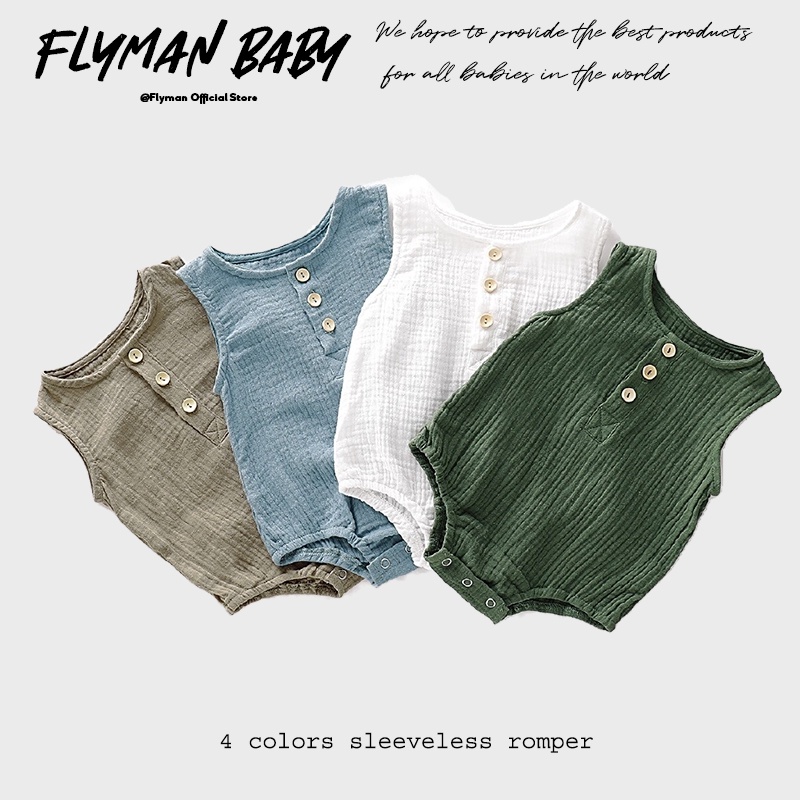 Bamboo Bodysuit Baby - Baby Infant Newborn Girls&boys Comfort Button