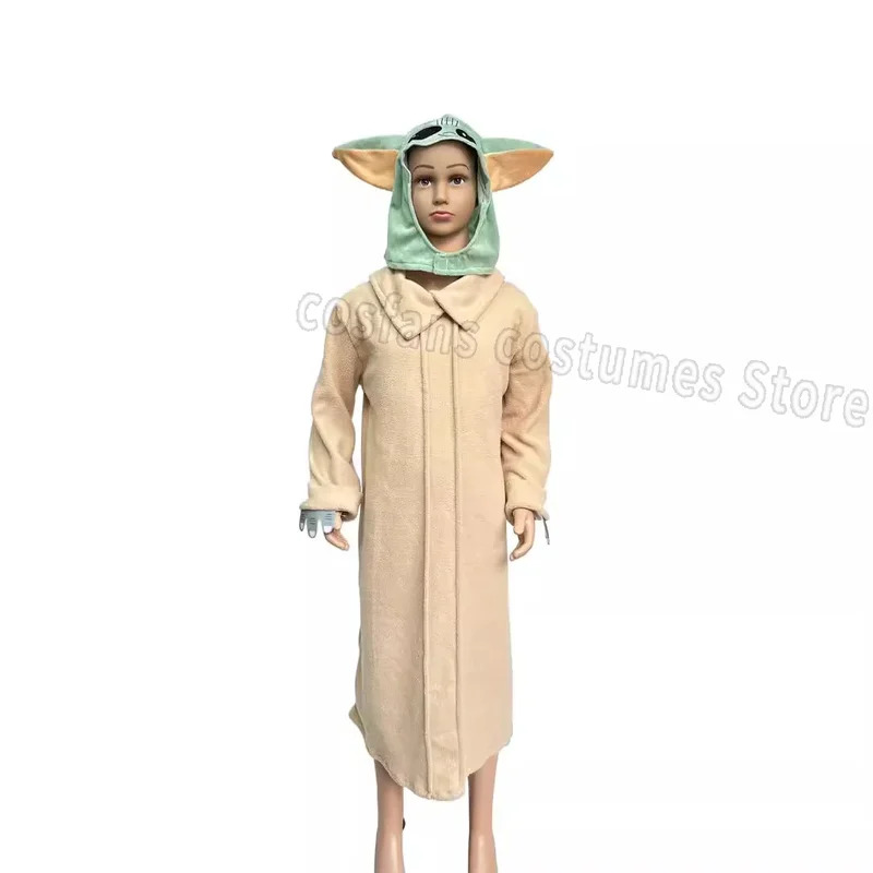 New Halloween Cosplay Alien Co – обзор и цена Baby Yoda Clothing