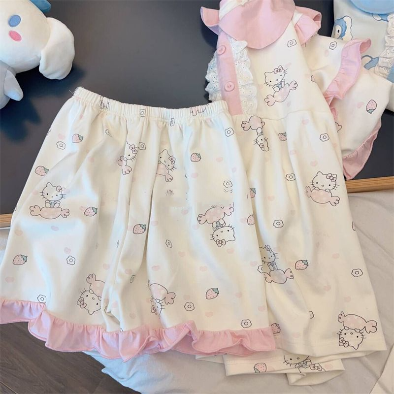 Pajamas for Women Hello Kitty  – обзор и цена Summer Short Set