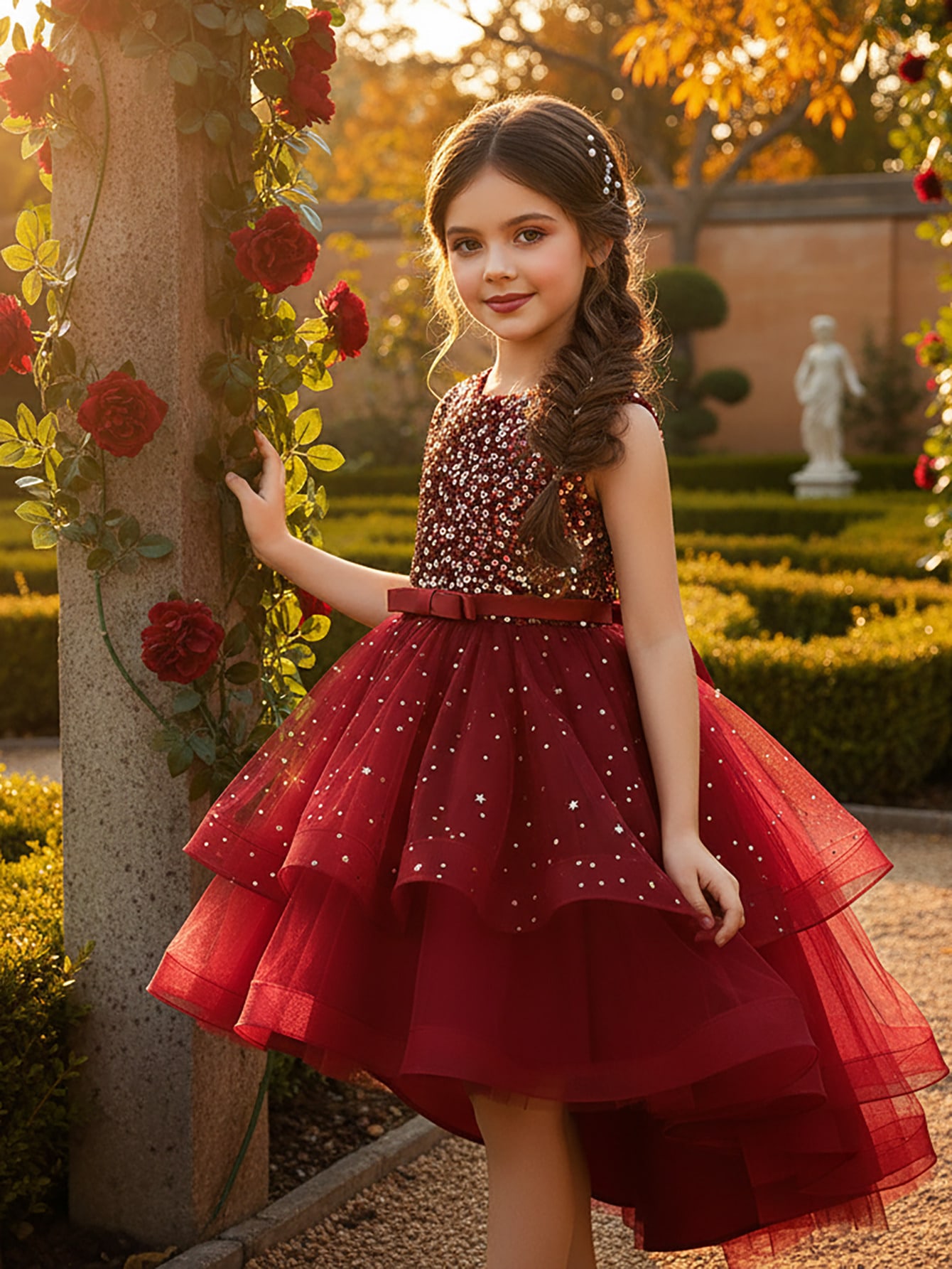 Baby Girl Princess Floral Sequ – обзор и цена Baby Clothing For Girls