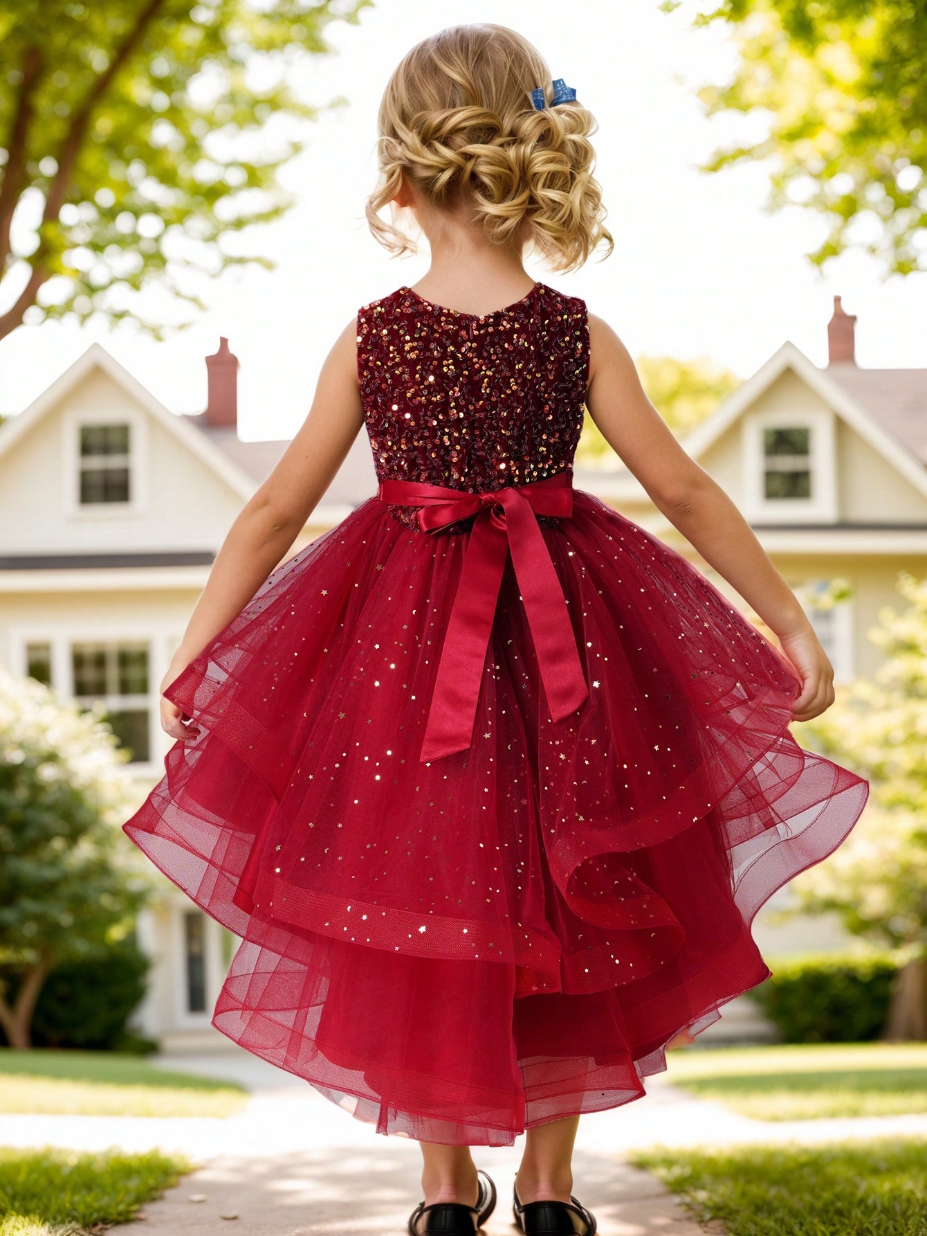 Baby Girl Princess Floral Sequ – обзор и цена Baby Clothing For Girls