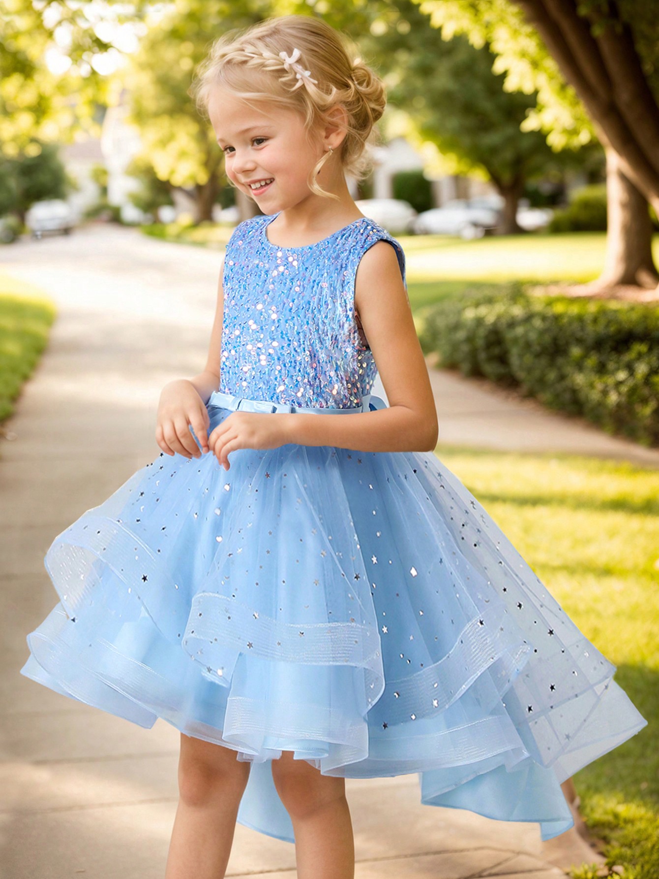 Baby Girl Princess Floral Sequ – обзор и цена Baby Clothing For Girls