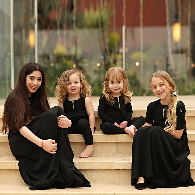 Summer Black Ribbed Family Mat – обзор и цена Baby Clothing For Summer