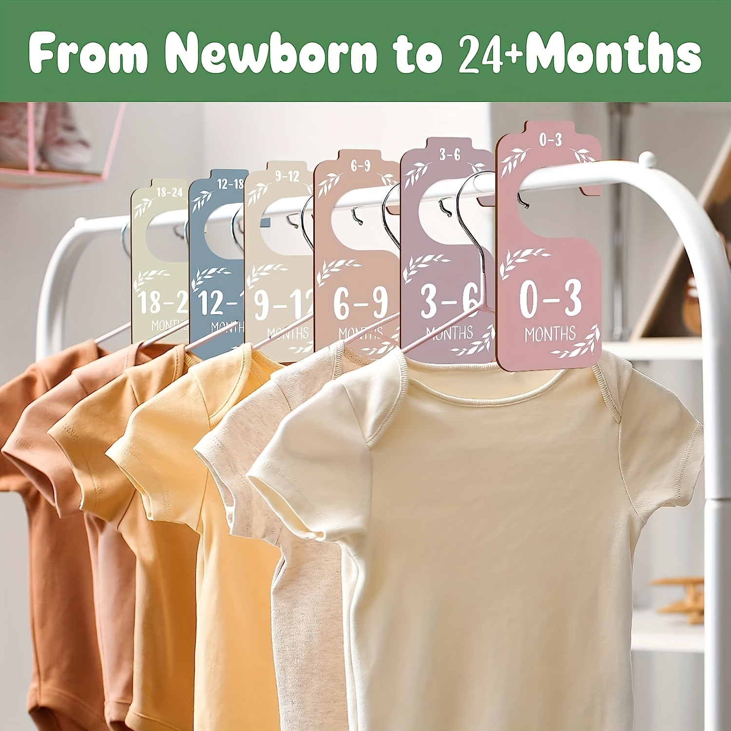 8pcs Wooden Baby Closet Divide – обзор и цена Baby Clothing Wardrobe