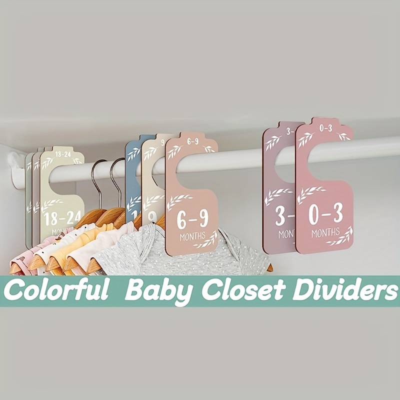8pcs Wooden Baby Closet Divide – обзор и цена Baby Clothing Wardrobe