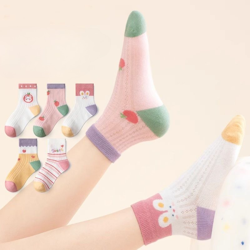 Kids Socks 5 Pairs/Lot Spring  – обзор и цена Baby Clothing Patterns Free