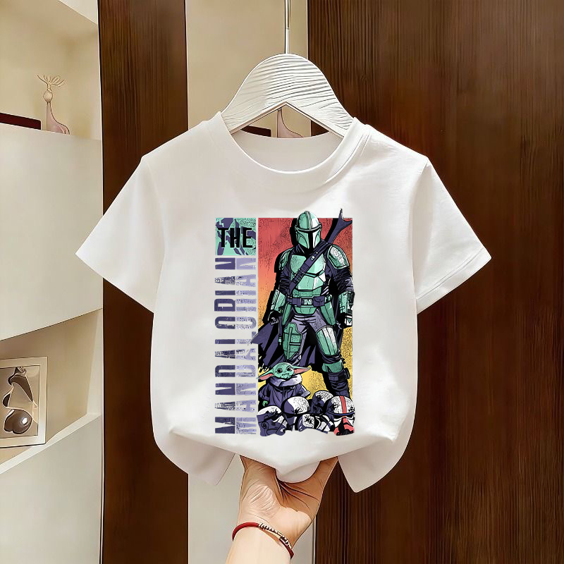 Stars Wars Anime T-shirt Summe – обзор и цена Baby Yoda Clothing