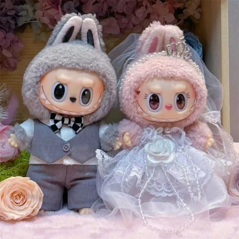 15 17cm For Labubu Doll Weddin – обзор и цена Baby Clothing Unisex