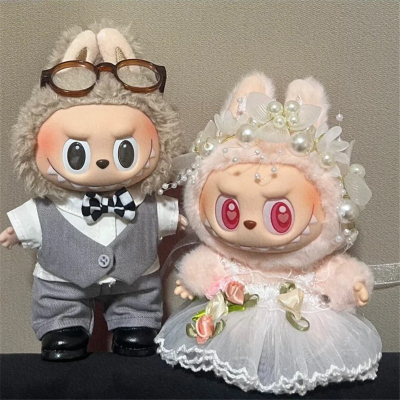 15 17cm For Labubu Doll Weddin – обзор и цена Baby Clothing Unisex