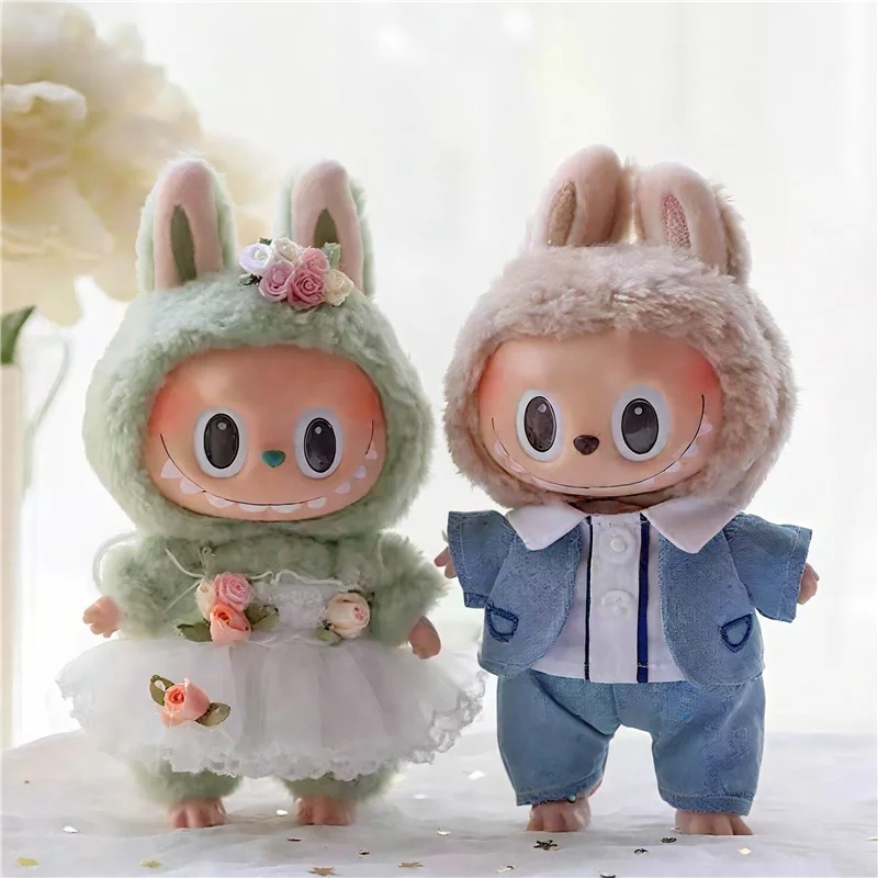 15 17cm For Labubu Doll Weddin – обзор и цена Baby Clothing Unisex