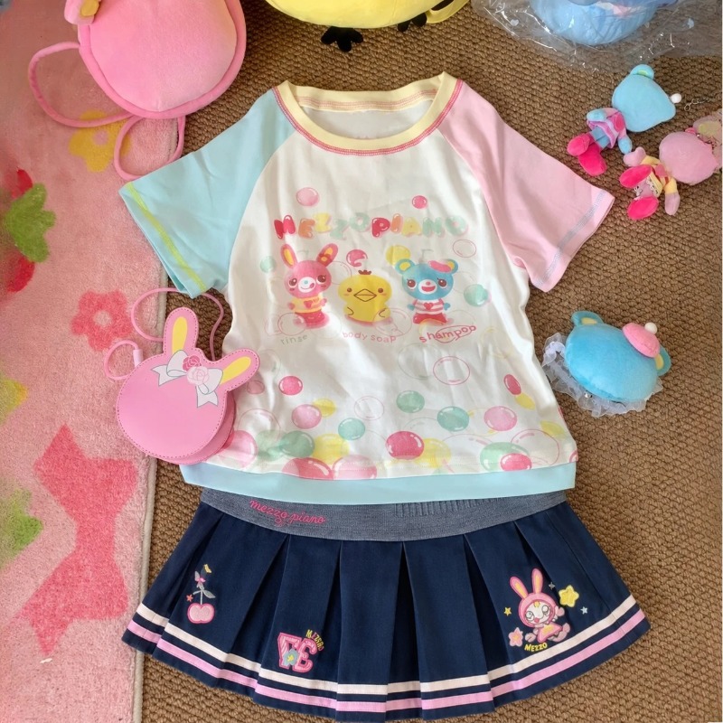 Girls Slim Subculture Two Piec – обзор и цена Summer Short Set