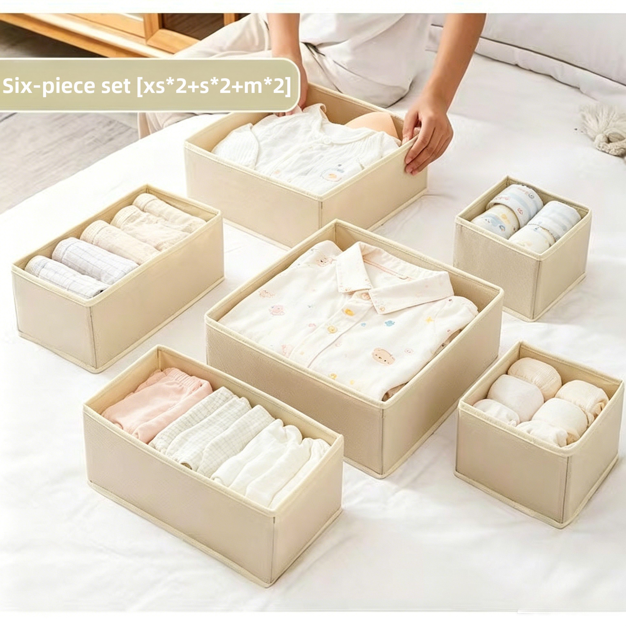 6/12pc Non-woven Baby Items St – обзор и цена Baby Clothing Wardrobe