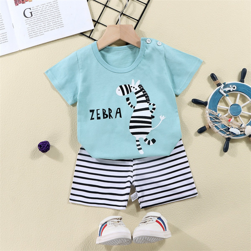 Cotton Tees+Shorts 2-piece Tra – обзор и цена Baby Clothing For Summer