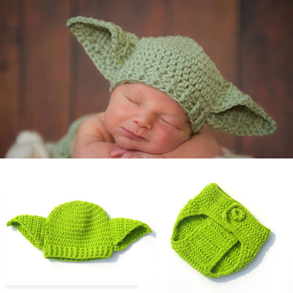 Green Yoda Handmade Woolen Bab – обзор и цена Baby Yoda Clothing