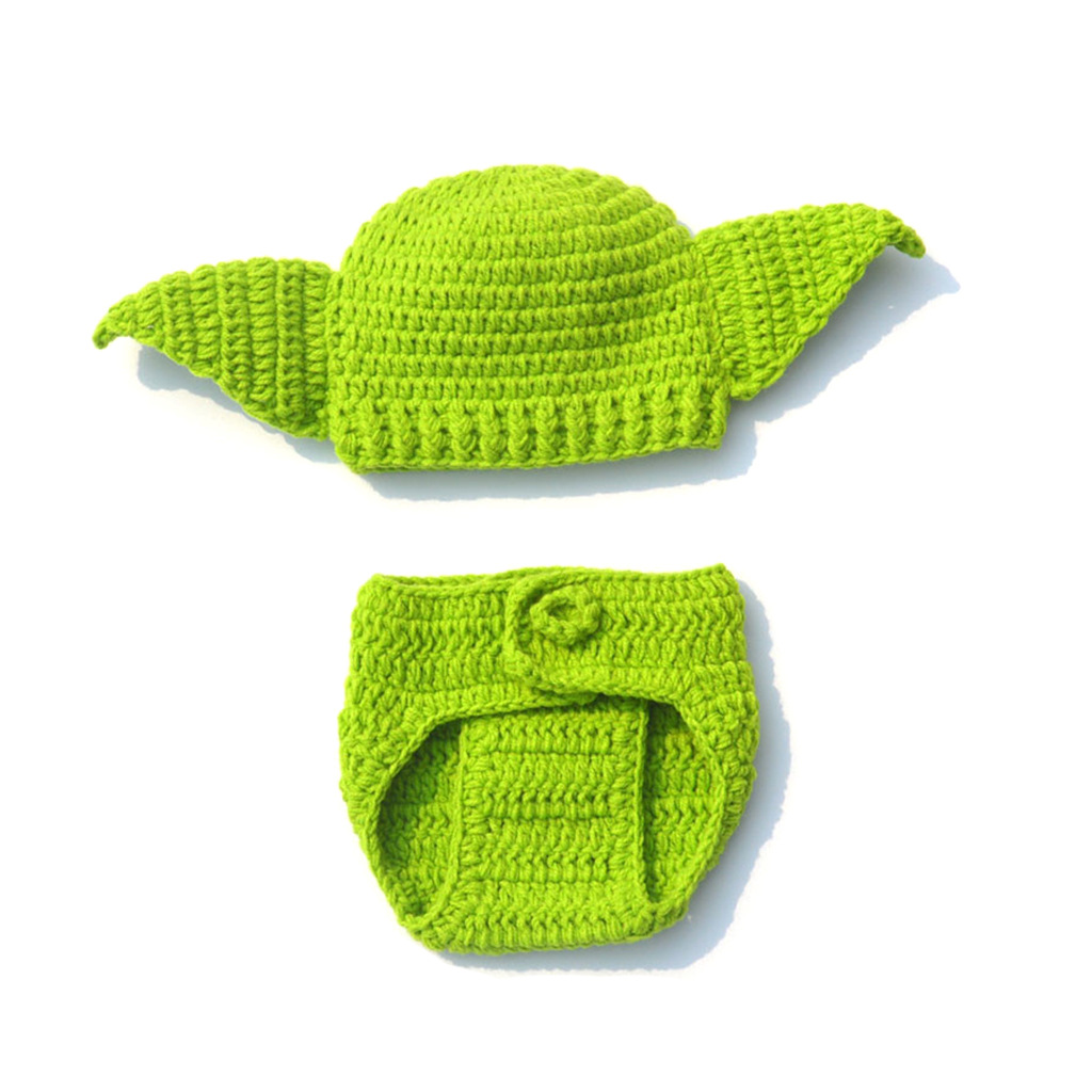 Green Yoda Handmade Woolen Bab – обзор и цена Baby Yoda Clothing