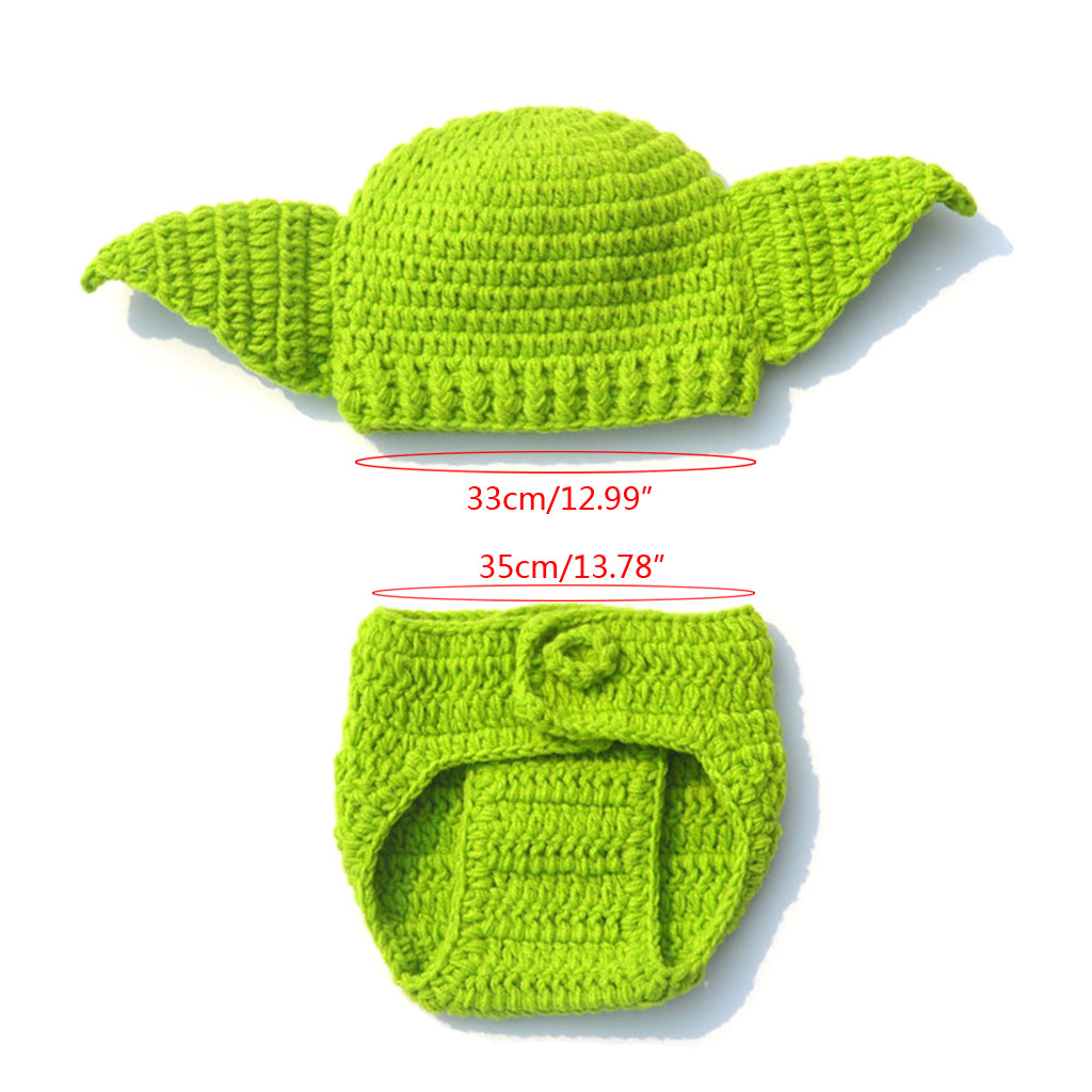 Green Yoda Handmade Woolen Bab – обзор и цена Baby Yoda Clothing