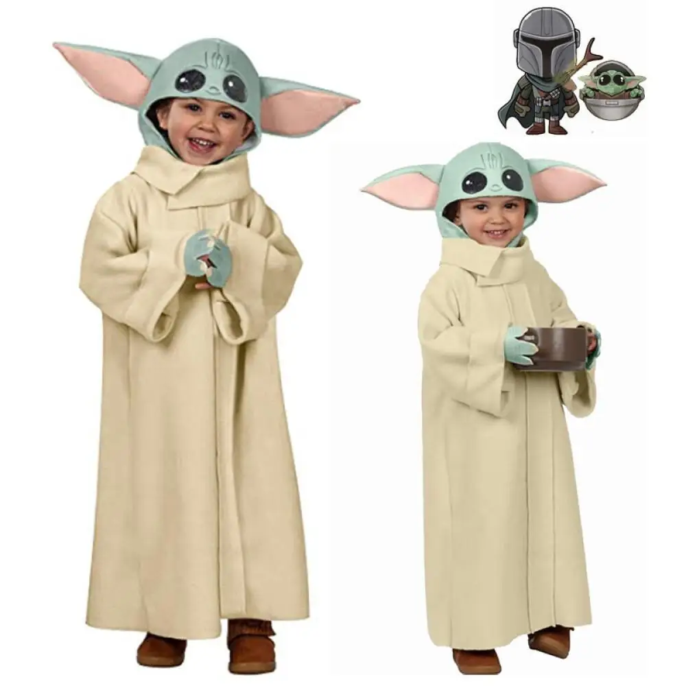 Cute Alien Cosplay Yoda Baby H – обзор и цена Baby Yoda Clothing