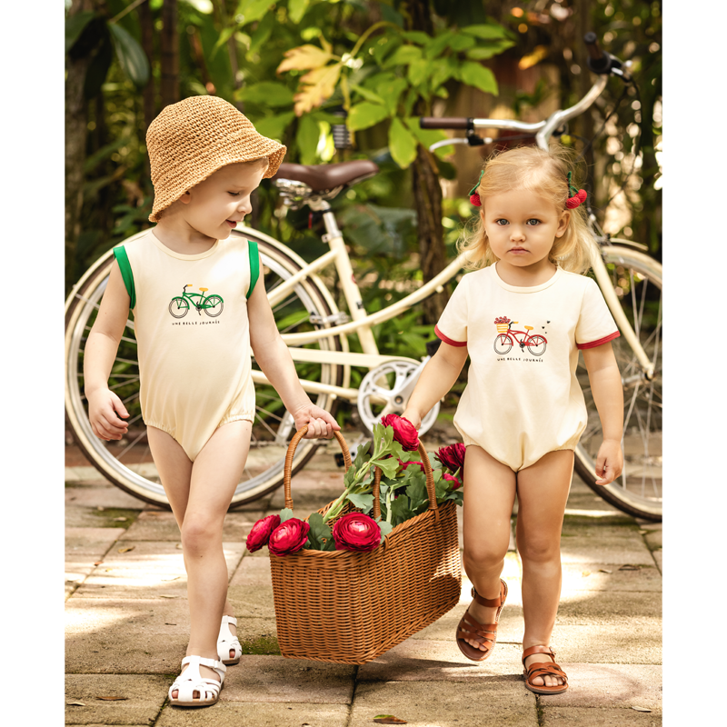 Ali Plus SS26 Printed Bike col – обзор и цена Baby Clothing For Summer