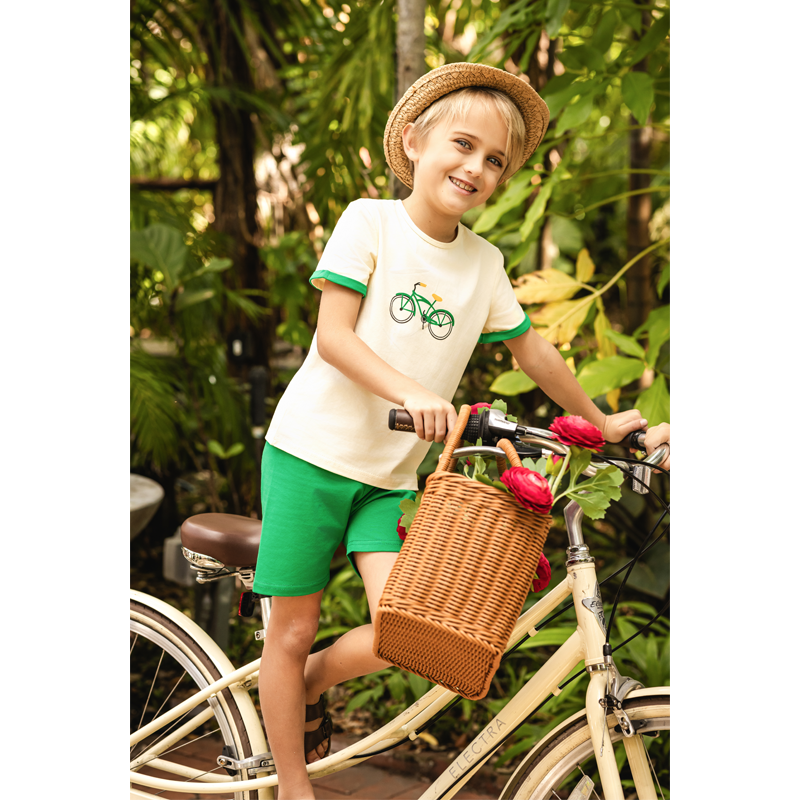 Ali Plus SS26 Printed Bike col – обзор и цена Baby Clothing For Summer