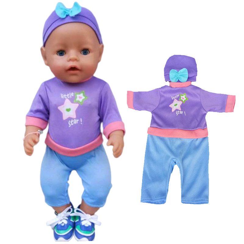 43cm Baby New  Doll Summer Str – обзор и цена Baby Clothing For Sale