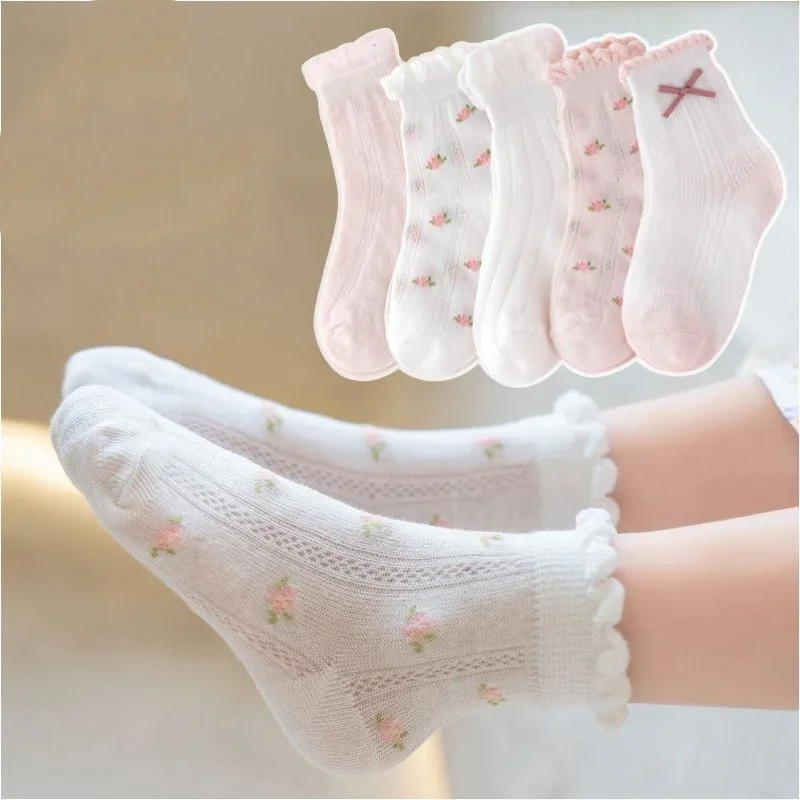 Kids Socks 5 Pairs/Lot Spring  – обзор и цена Baby Clothing Patterns Free