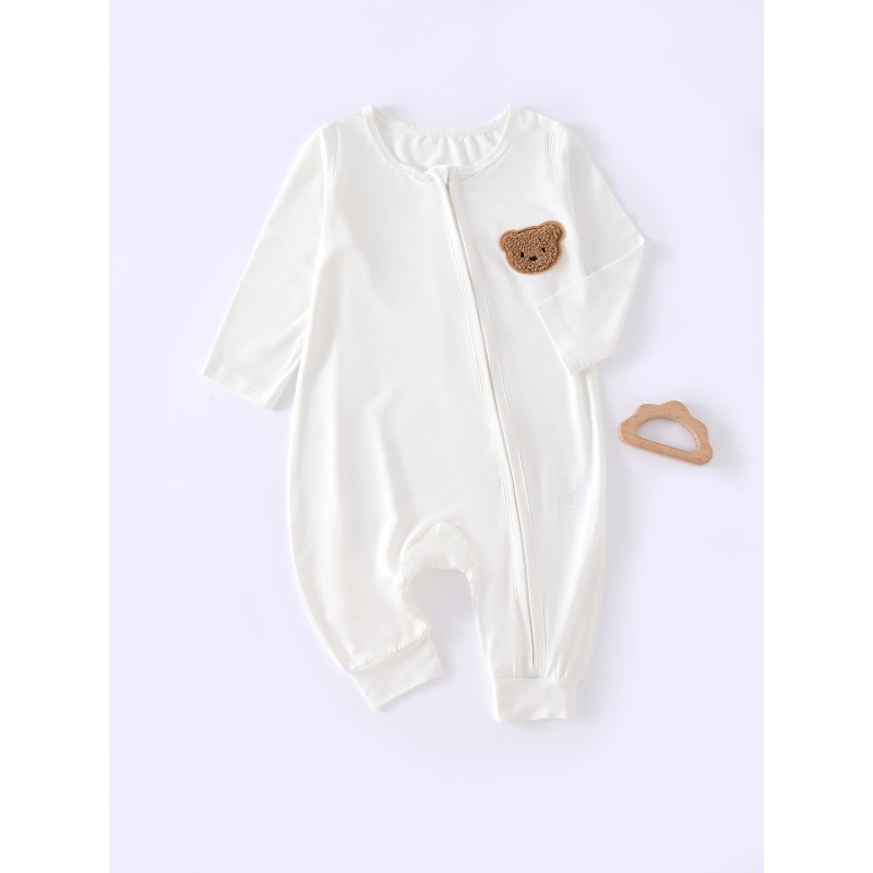 Bamboo Fiber Long-sleeved One- – обзор и цена Bamboo Bodysuit Baby