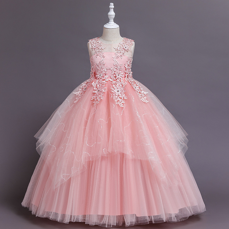 Girls' Bridesmaid Wedding Dres – обзор и цена Baby Clothing For Girls