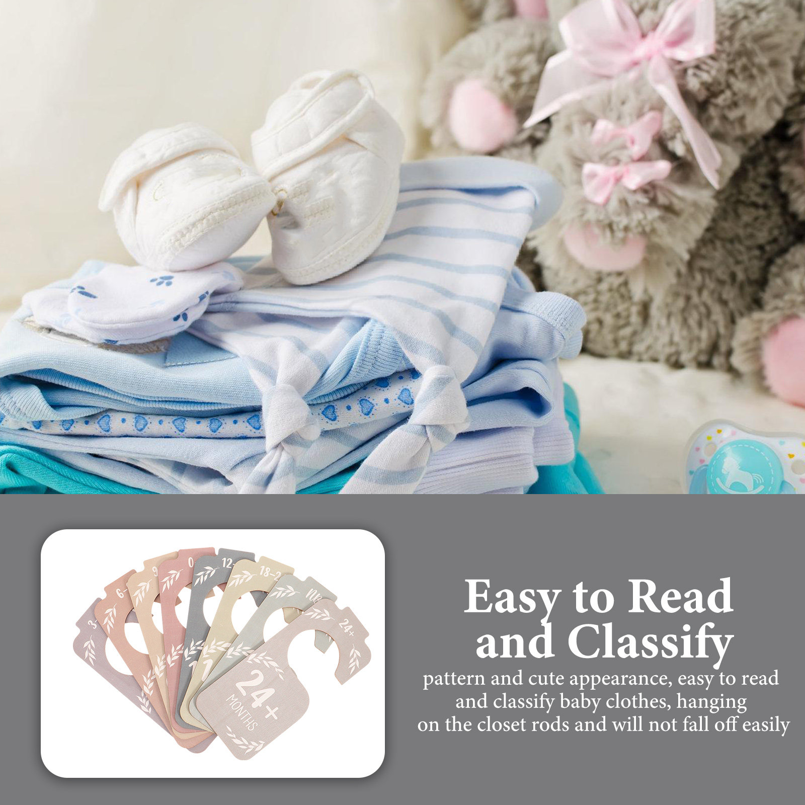 8Pcs Wooden Baby Closet Divide – обзор и цена Baby Clothing Wardrobe