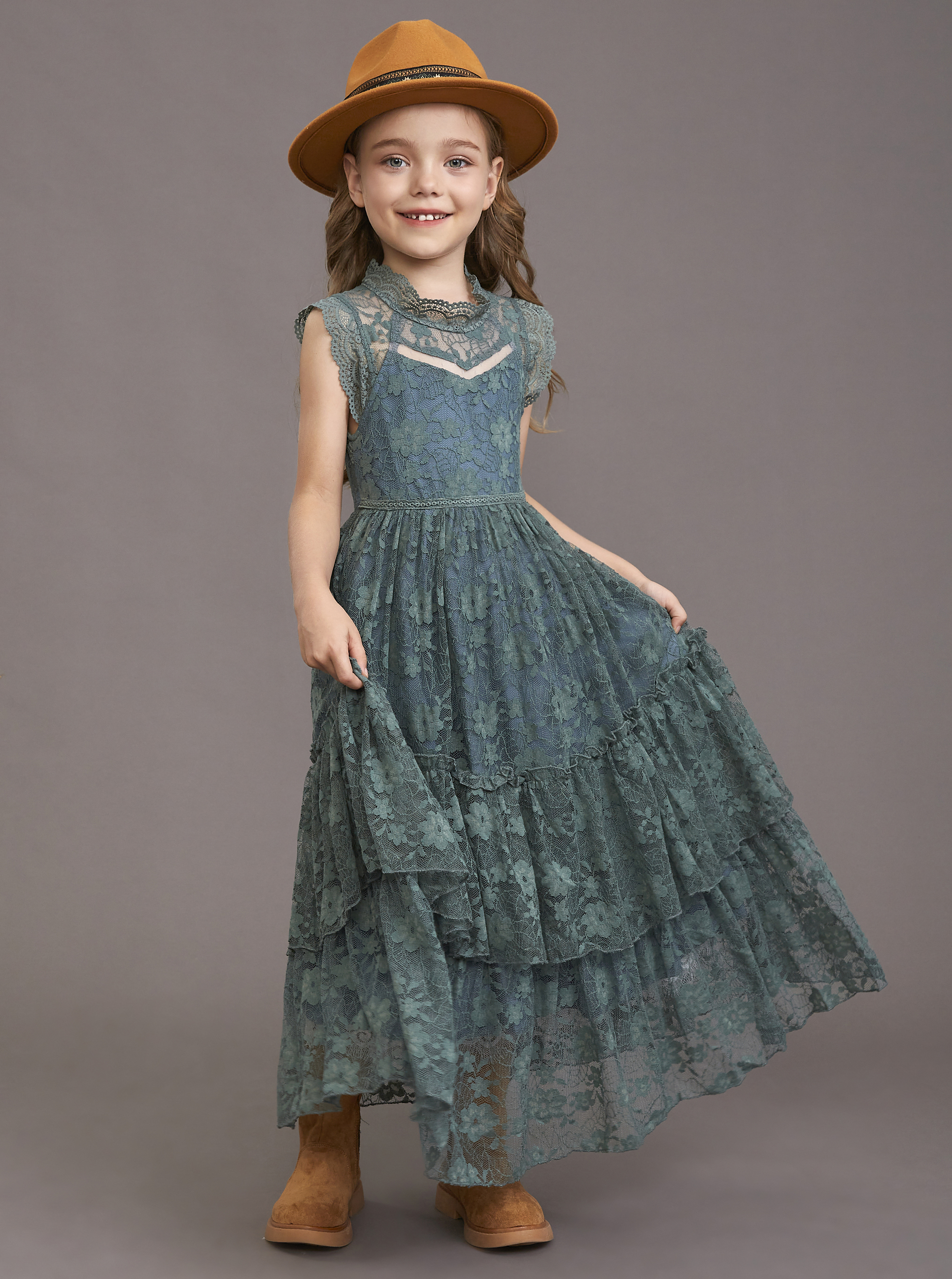 Girls Flower Dress Lace Cotton – обзор и цена Baby Clothing For Girls