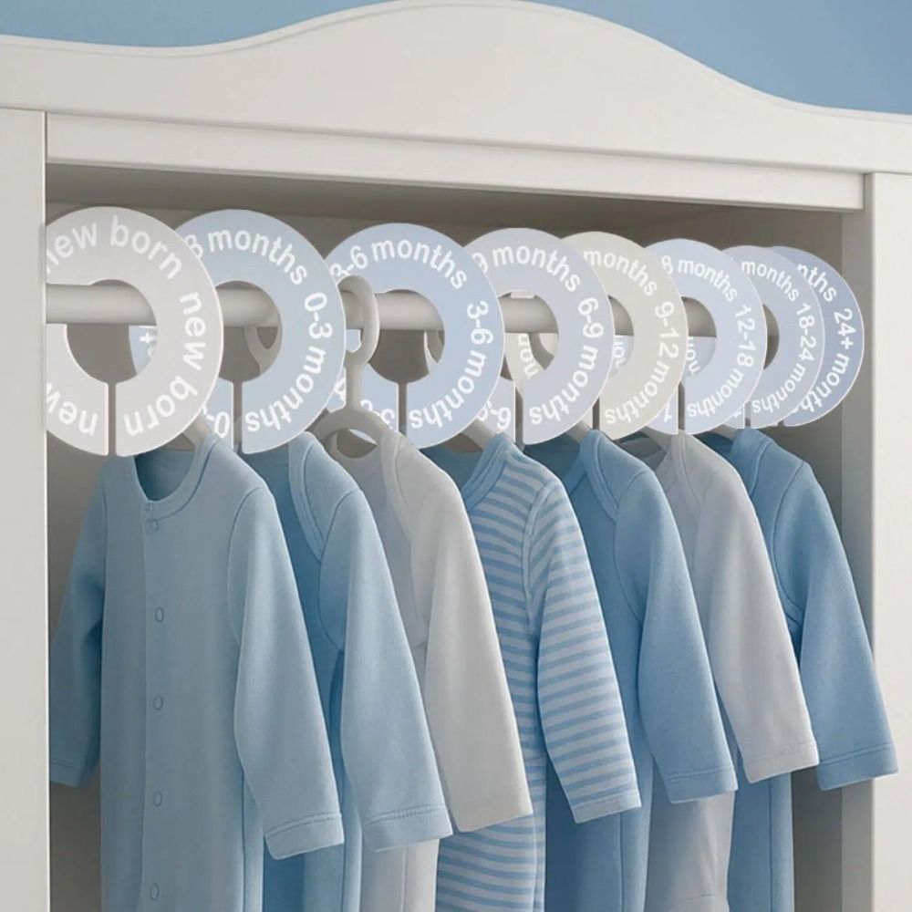 68/9Pcs Organizing Hangers Bab – обзор и цена Baby Clothing Wardrobe