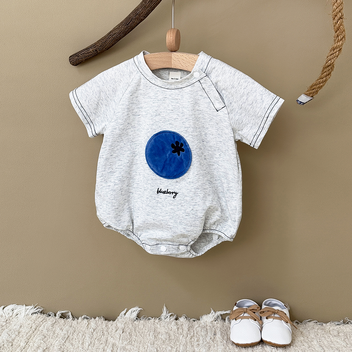 Summer New Baby Fruit Patch Ro – обзор и цена Bamboo Bodysuit Baby