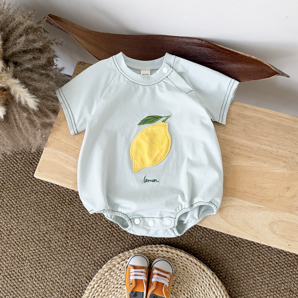 Summer New Baby Fruit Patch Ro – обзор и цена Bamboo Bodysuit Baby
