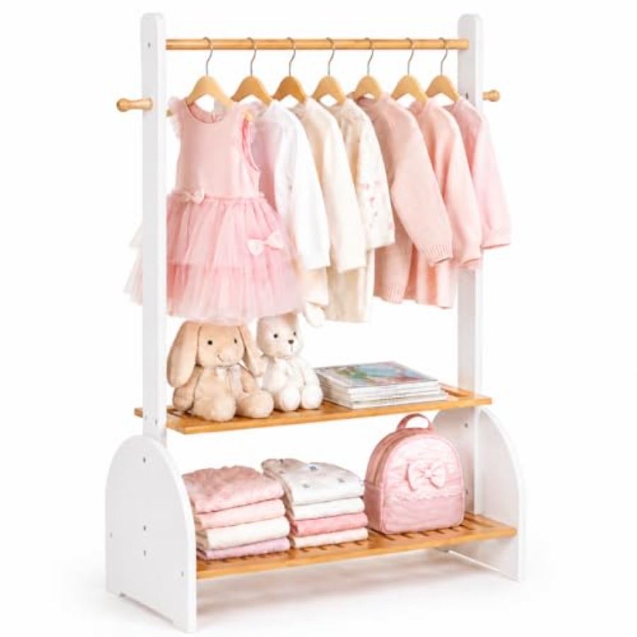 Clothing Rack with Adjustable  – обзор и цена Baby Clothing Wardrobe