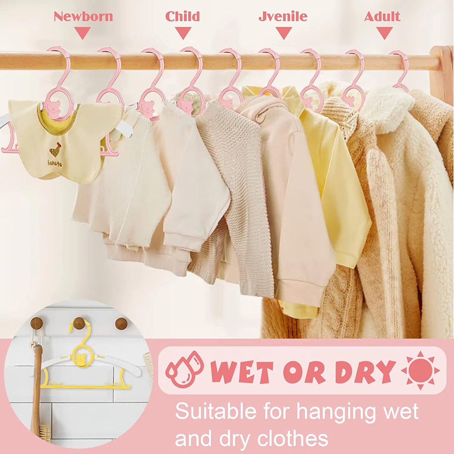 10Pack Anti-Slip Baby Clothes  – обзор и цена Baby Clothing Wardrobe