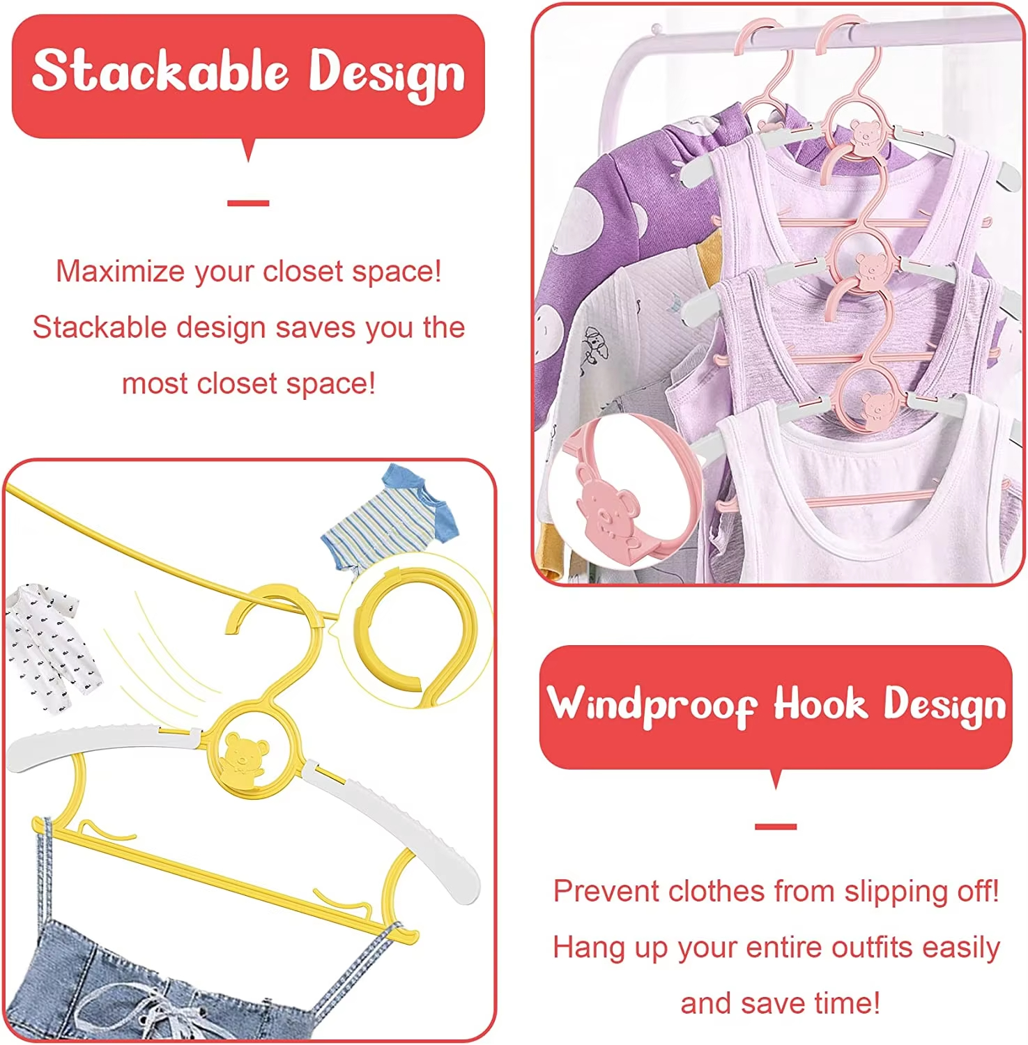 10Pack Anti-Slip Baby Clothes  – обзор и цена Baby Clothing Wardrobe