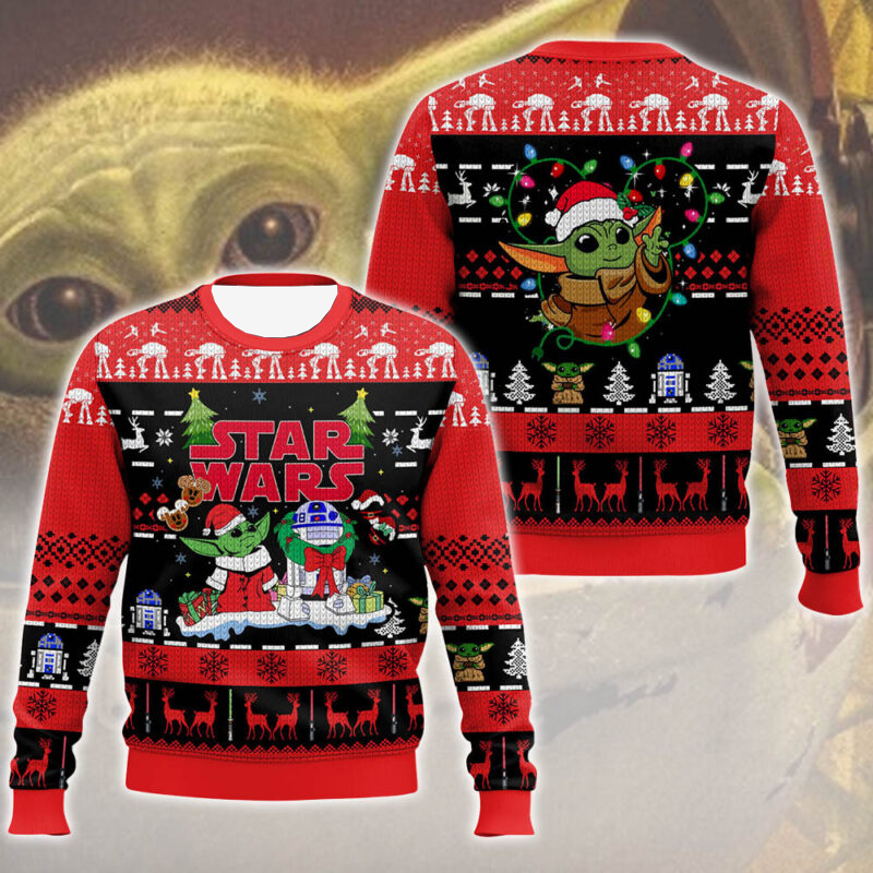 Baby Yoda Ugly Christmas Sweat – обзор и цена Baby Yoda Clothing