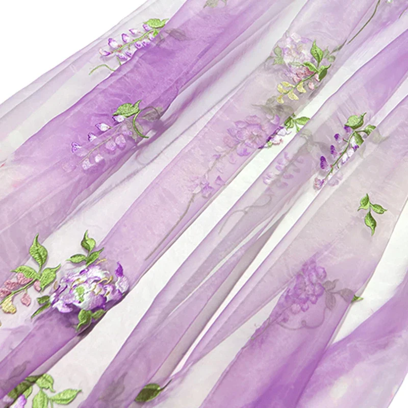 Wisteria Embroidery Fabric DIY – обзор и цена Baby Clothing For Summer