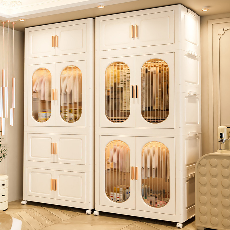 Thickened Storage Cabinet for  – обзор и цена Baby Clothing Wardrobe