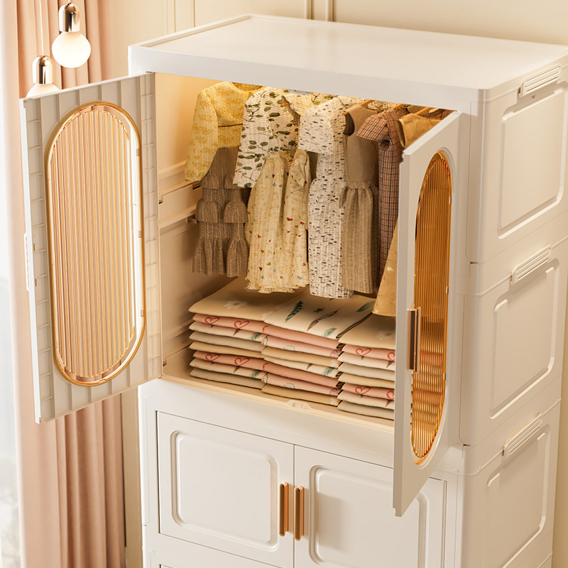 Thickened Storage Cabinet for  – обзор и цена Baby Clothing Wardrobe