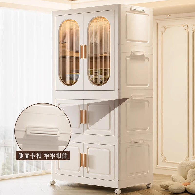 Thickened Storage Cabinet for  – обзор и цена Baby Clothing Wardrobe