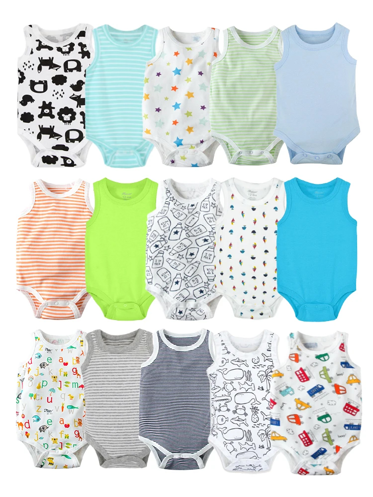 3pcs Random Baby Summer Triang – обзор и цена Bamboo Bodysuit Baby