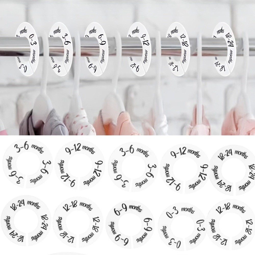 68/9Pcs Organizing Hangers Bab – обзор и цена Baby Clothing Wardrobe