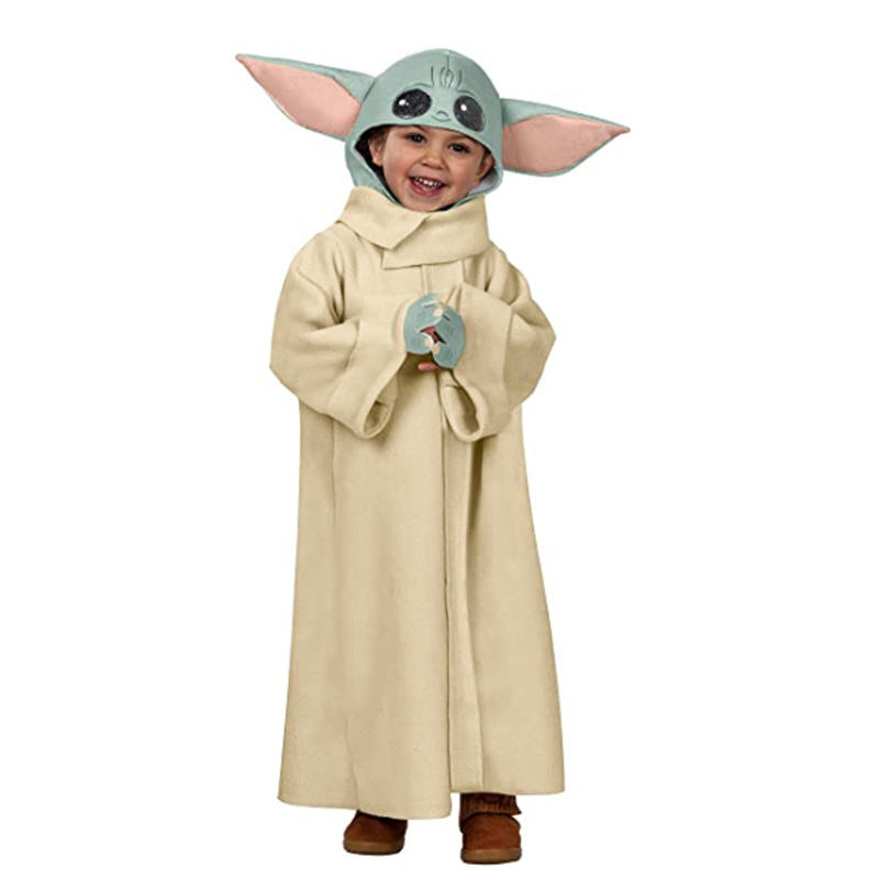 Kids Baby Yoda Cosplay Costume – обзор и цена Baby Yoda Clothing
