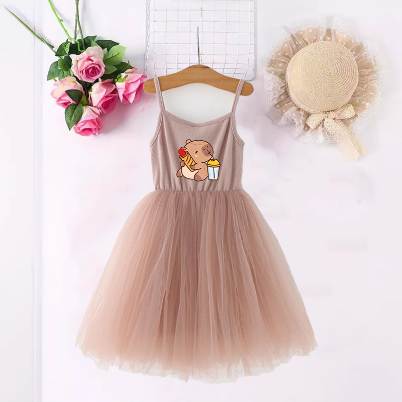 Capybara Girls Dresses Anime P – обзор и цена Baby Clothing For Summer
