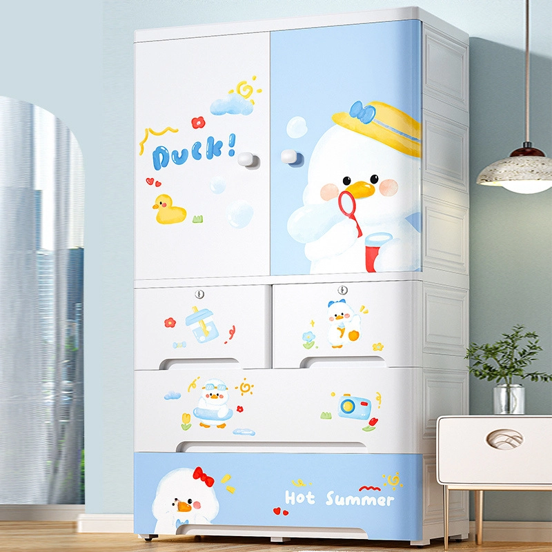 oversized double-door plastic  – обзор и цена Baby Clothing Wardrobe