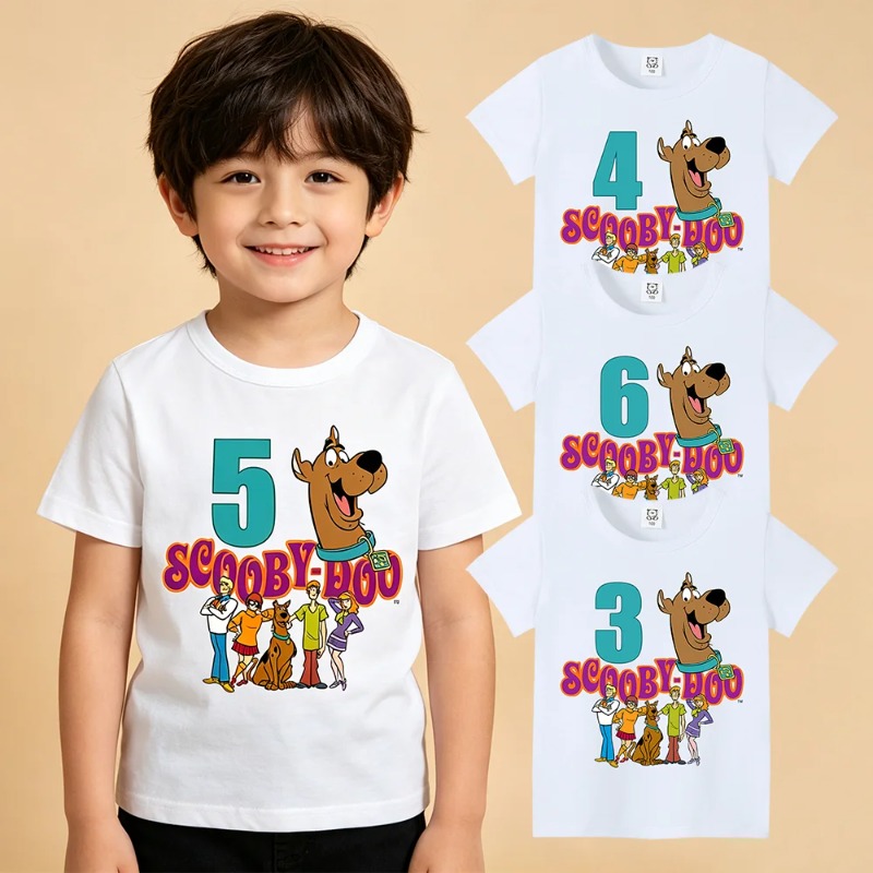 Scooby-Doo Birthday Number Tee – обзор и цена Baby Clothing For Summer