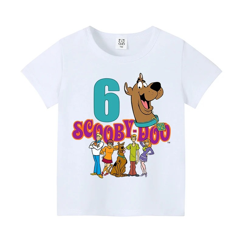 Scooby-Doo Birthday Number Tee – обзор и цена Baby Clothing For Summer