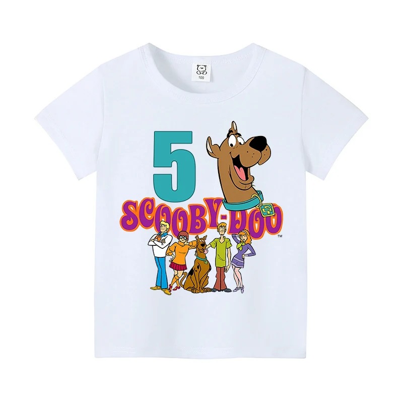Scooby-Doo Birthday Number Tee – обзор и цена Baby Clothing For Summer